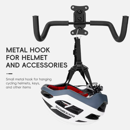 Bike Rack Wall Mount Garage Home Adjustable Bicyle Rack Horizontal Bike Hook Thickened Reinforced MTB Road Bike Holder