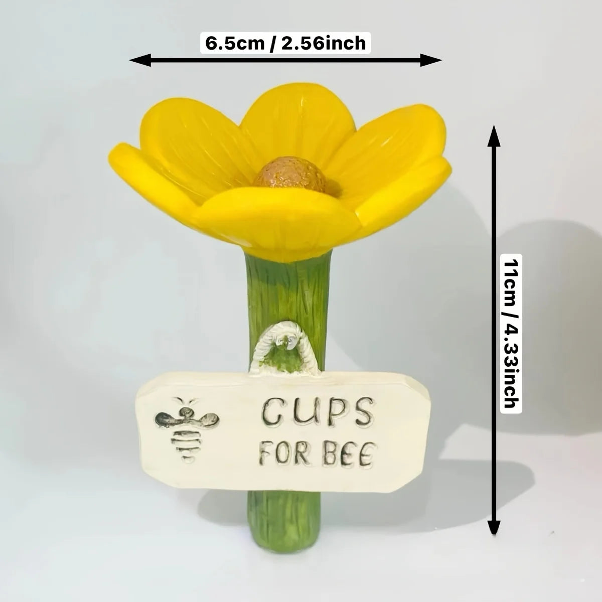 Bee Watering Cup Bee Watering Station,Bee Garden,Outdoor Butterfly Feeder,Insect Watering Bee Ladder,Outdoor Yard Decoration